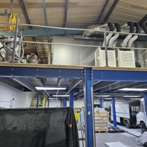 Commercial Steel Mezzanine Floor System — Approx. 198m²