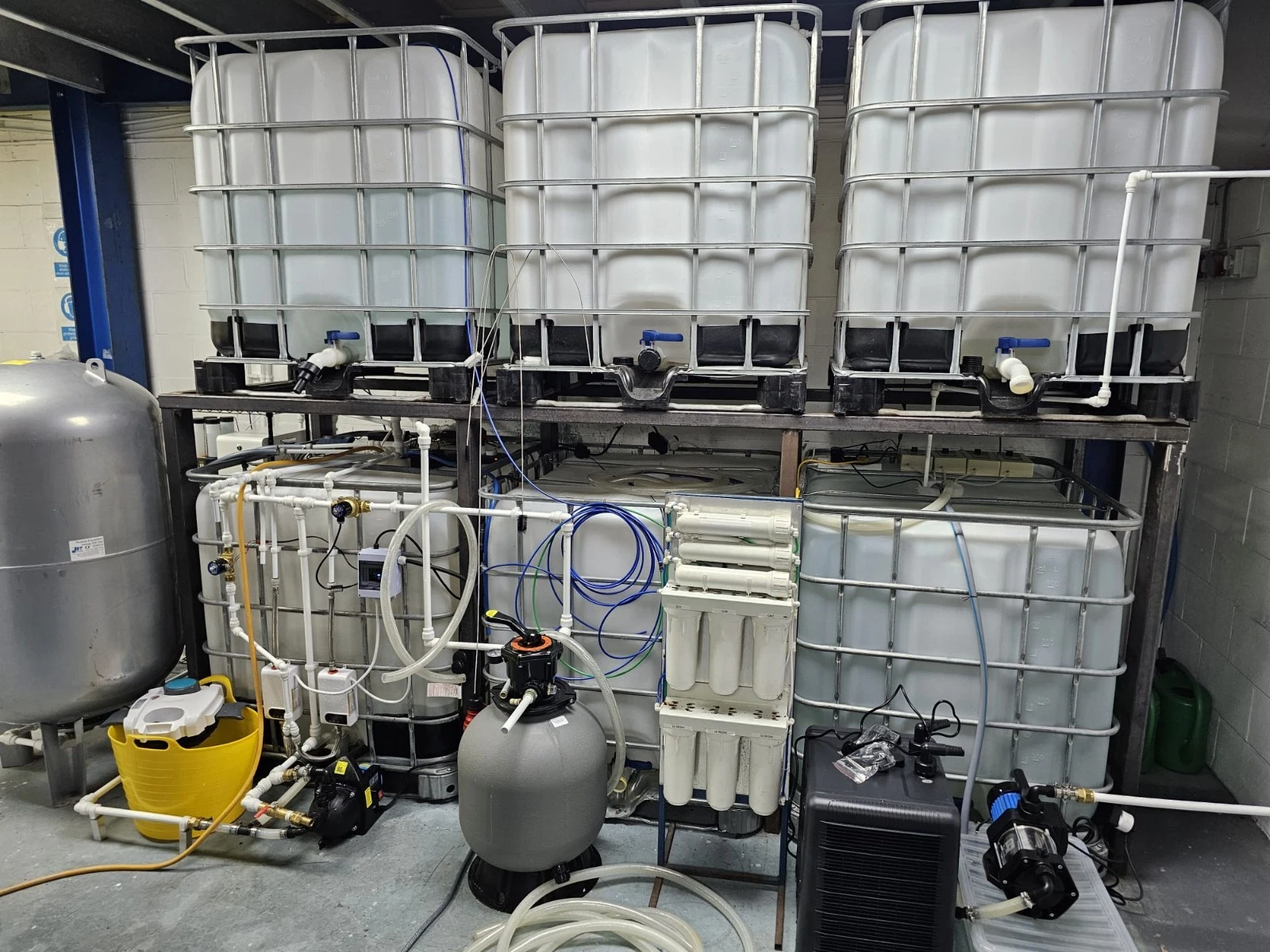 6,000L Automated RO / DI Water Purification System